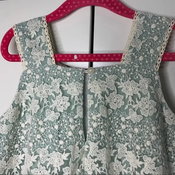 NWT Isabella & Chloe Lace Overlay Tank Shift Dress